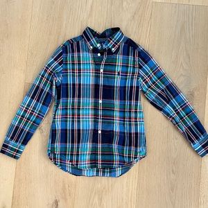 Polo Ralph Lauren Plaid Boys’ Long Sleeve Button Down Shirt - Like New